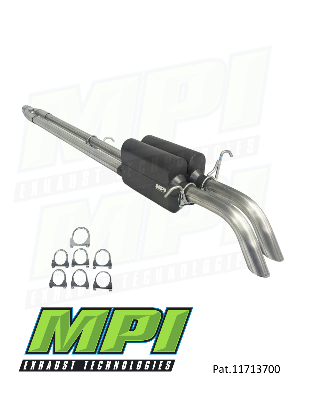 RAM 6.4L 2011-2023 Truck Dual Exhaust Kits - Clamp-on