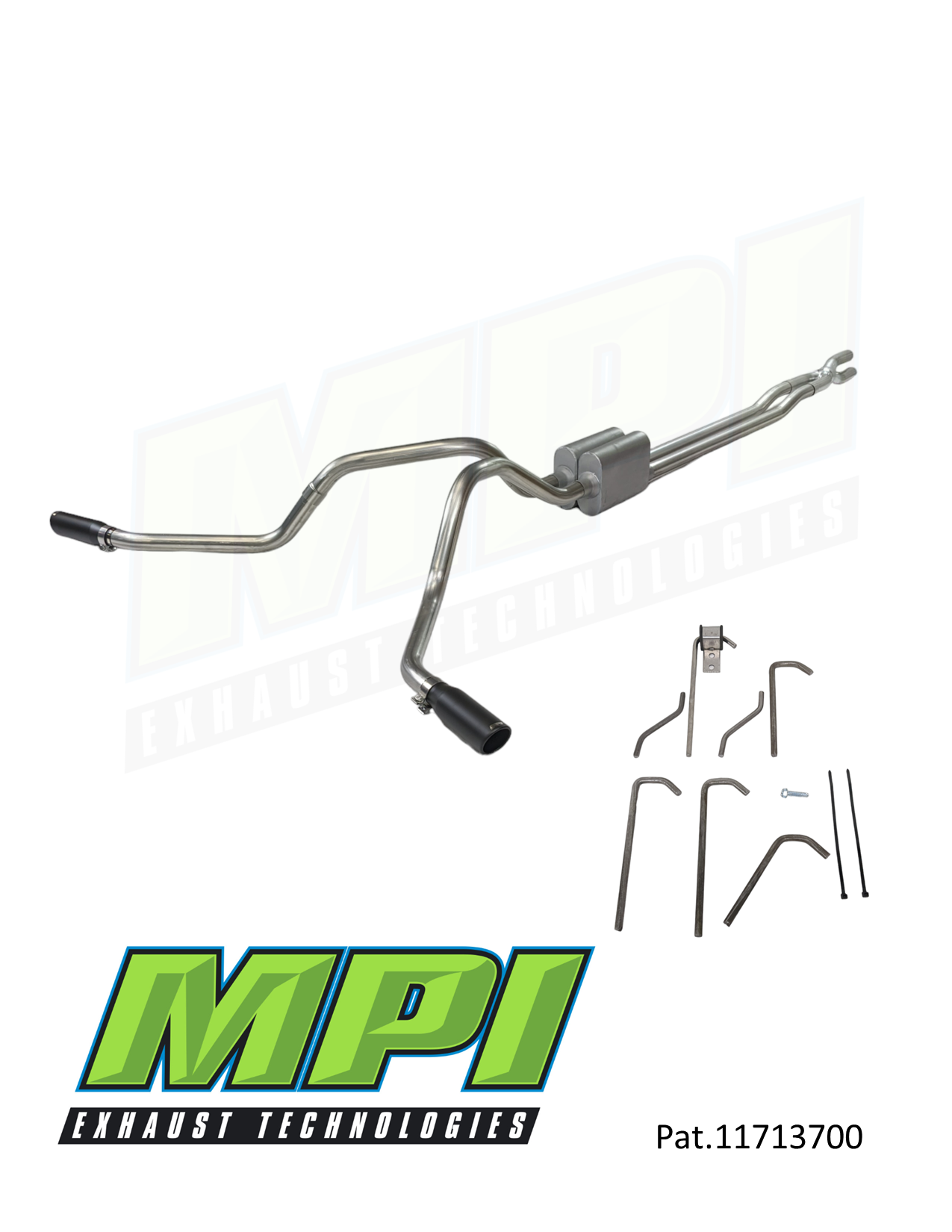 Ford F250, F350  2017-2024 Truck Dual Exhaust Kits - Weld System