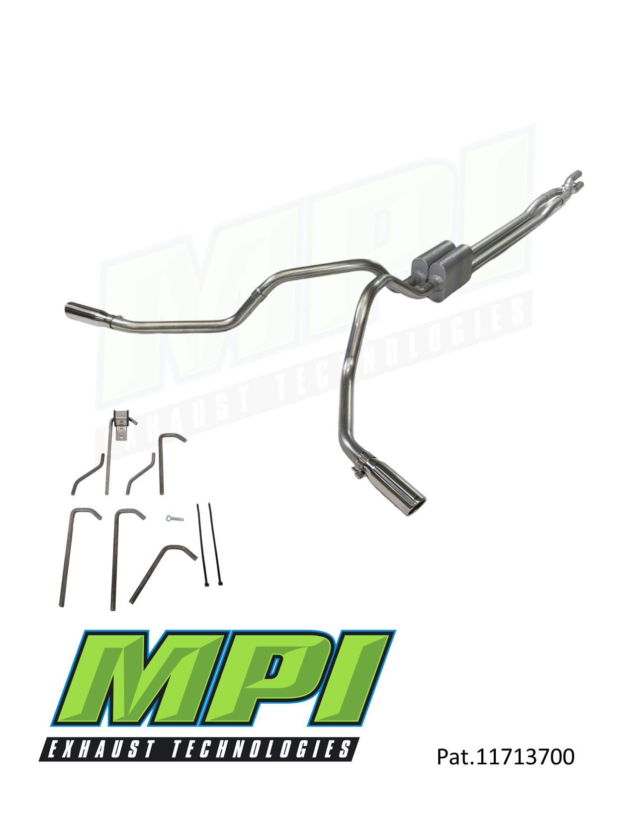 Ford F250, F350  2017-2024 Truck Dual Exhaust Kits - Weld System