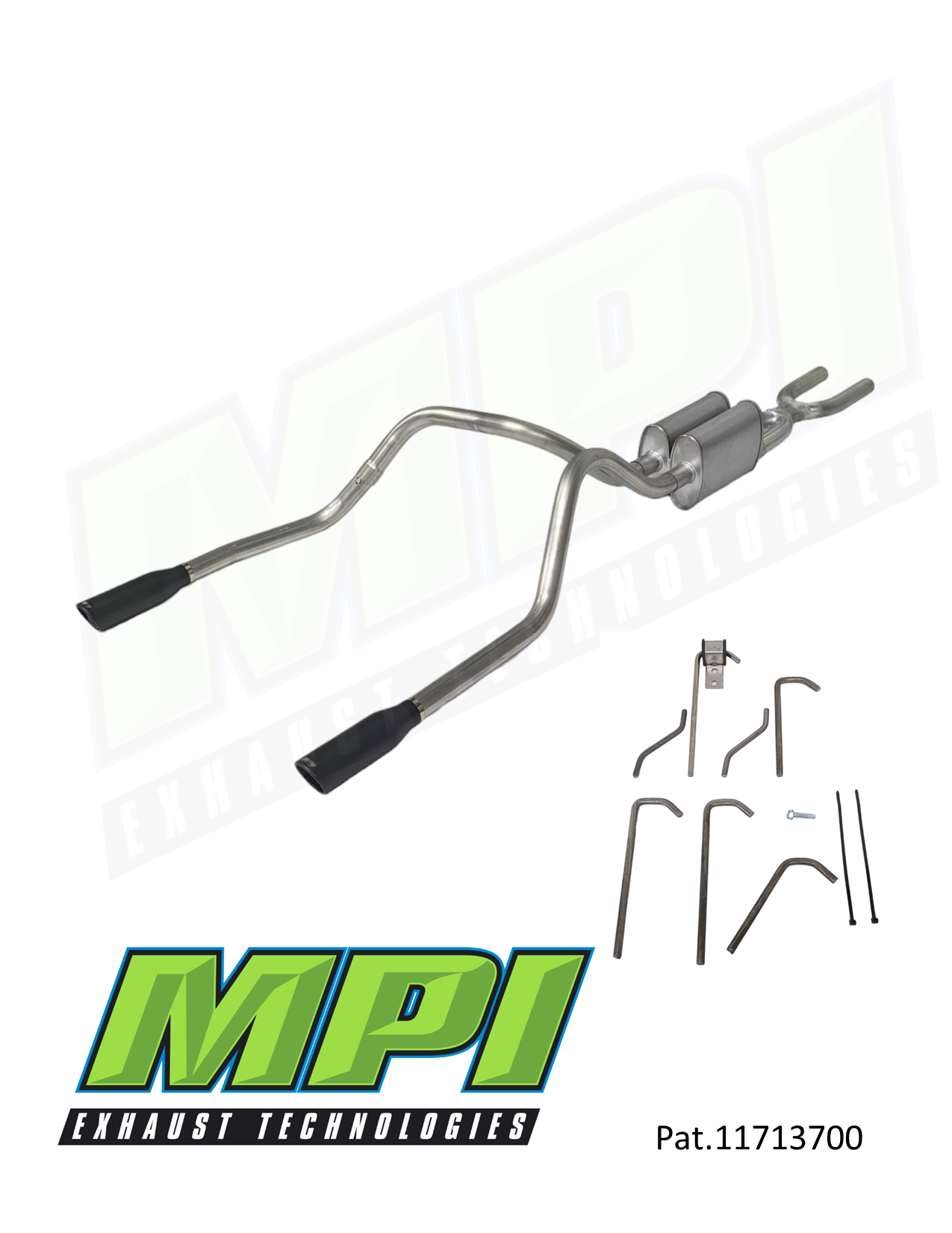 GM 8.1L 2001-2006 Truck Cat Back Dual Exhaust Kits - Weld Together